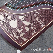 扬州古筝厂家特价批发红木窗花【鲤鱼跳龙门】古筝专业正品