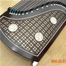 厂价批发供应弹拨类乐器紫檀窗花【蕉窗夜雨】古筝