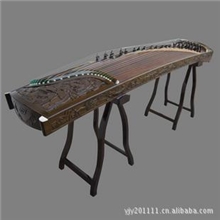 厂价批发供应楠木浮雕九龙专业演奏古筝