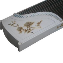 扬州古筝厂家批发纯白钢琴漆工艺古筝