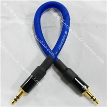 3.5mm对录线线音频线3.5-3.5小三芯耳放短跨线3.5发烧线