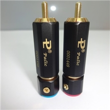 百威镭雕RCA插百威镭雕莲花插高档RCA插装配型