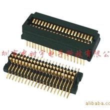 LS40P立式汽车连接器,镀金板对板插座，翻板插座，镀金公母插座