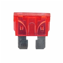 汽车音响平头插片式保险丝车用保险丝溶断器保险插片10A通用型红