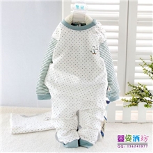 爆款批发儿童内衣套装童雨印点宝宝套新款儿童肩扣两件套1096