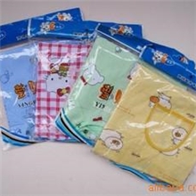 儿童全包式全棉防水罩衣/反穿衣卡通印花大中小号