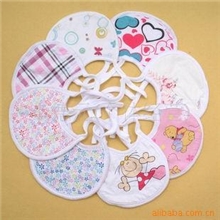 批发婴儿围脖宝宝口水巾外贸跟单全棉小号围嘴