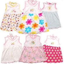 批发外贸宝宝无袖连衣裙卡特跟单背心裙纯棉公主裙小号
