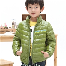 【源头货源】童装/儿童羽绒服短款亮面儿童羽绒外套男女童羽绒衣