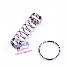 智力扣系列急转弯正品解环解扣解锁玩具批发九连环系列弹簧扣