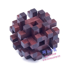 供应孔明锁批发双十字笼成人益智玩具老人儿童玩具地摊热卖