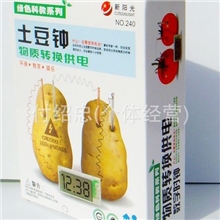 正版新阳光创意玩具DIY土豆钟玩具儿童益智电路玩具