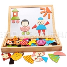 小额批发/益智玩具/早教玩具/磁性拼画板/新款拼拼乐