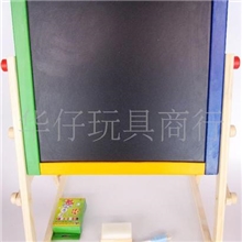 木制黑板/磁性儿童画板/画架/黑/白板(二合一)
