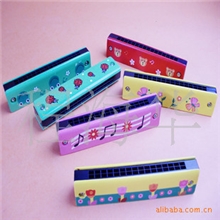 奥尔夫乐器木制口琴儿童益智玩具音乐玩具宝宝口琴早教