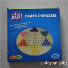 【精品推荐】供应木制中国跳棋益智游戏棋（图）