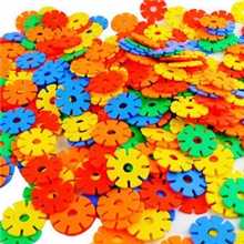 幼儿园专用大雪花片塑料拼插积木儿童益智类玩具加大加厚1-3岁