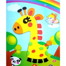 厂家直销EVA手工制作立体贴画EVA立体粘贴画贴画20款简易小号