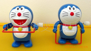 批发供应发条玩具上链跳绳叮当猫/哆啦A梦22.7