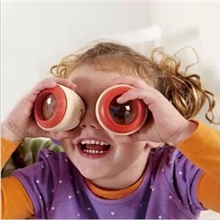 出口德国儿童玩具神奇万花筒蜂眼效果宝宝多棱镜观察外部世界