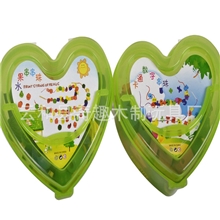 供应心型串珠木制玩具各种木制益智玩具成人玩具