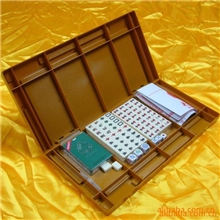 供应折叠迷你麻将台/户外便携式旅游麻将/四合一麻将+桌(图