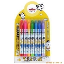 魔笔小良不用担心宝宝乱画了可以自动褪色的儿童七彩涂鸦笔