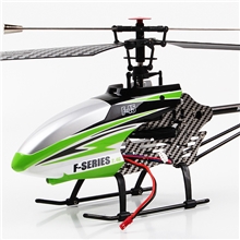 美嘉欣大型单桨4通遥控飞机F452.4G单桨4通道航模模型