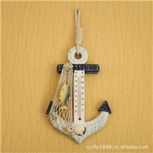 TMALL狂欢节地中海风格锚型温度计装饰摆件海洋系列YQ-743