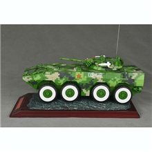 玩具模型批发仿真ZBD09式8X8轮式步战车模型金属坦克模型