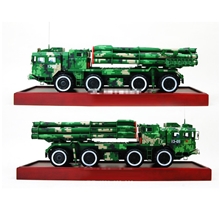 厂家直销PHL03型300mm多管航天模型金属坦克模型玩具模型