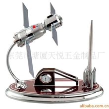 金属神州摆件、名片夹台历K2165、航空摆件