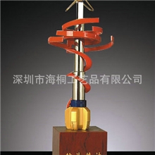 火爆热销钻头精神玉石雕塑雕塑工艺品厂家高端商务礼品定制