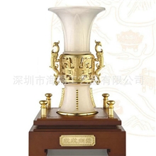 专业提供欣欣向荣-琉璃玉会议庆典工艺品摆件博之源礼品