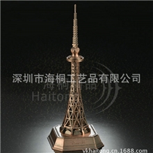 专业提供金属模型订制龙塔建筑模型工艺摆件高端商务礼品