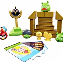 全网最低/愤怒的小鸟/实战可射击全套/豪华音乐版创意礼品玩具