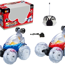 3006六灯遥控翻斗车灯光三首音乐360度旋转翻滚摇控打滚耐碰960