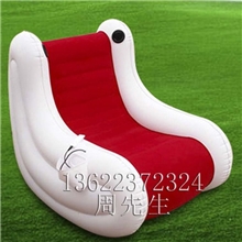 厂家直销：可订做充气植绒沙发（充气懒人沙发，懒人椅）