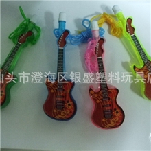 泡泡水厂家吉它泡泡水夏天玩具地摊热卖玩具促销赠品