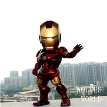 郎族动漫手办批发钢铁侠3IRONMANMarkIIIMK4Q版手办