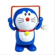 EA0128混批上链发条儿童玩具-上链跳绳叮当猫/哆啦A梦淘宝