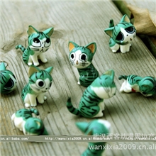 独立包装起司猫手机挂件甜甜私房猫9个套装版地摊货源动漫