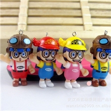 动漫周边手机饰品IQ博士手机挂件小云手机绳格子铺货源