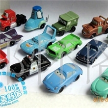 爆款推荐迪士尼汽车总动员麦昆车王路霸板牙14款动漫模型