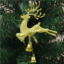 圣诞节用品批发圣诞树装饰挂件圣诞小鹿酒店圣诞节装饰品圣诞鹿