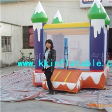 厂家直销PVC夹网布充气玩具