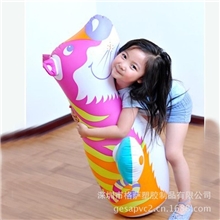 深圳厂家供应PVC充气不倒翁广告促销不倒翁