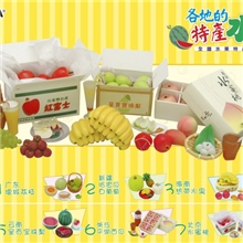 袖珍仿真水果模型【迷你食玩水果特产-荔枝香蕉葡萄苹果哈密瓜】
