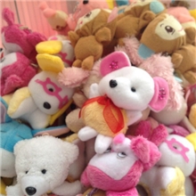 （特价处理）毛绒玩具公仔杂款10cm儿童小玩具