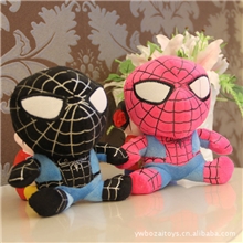 18CM蜘蛛侠娃娃机公仔7寸抓机娃娃批发厂家直销